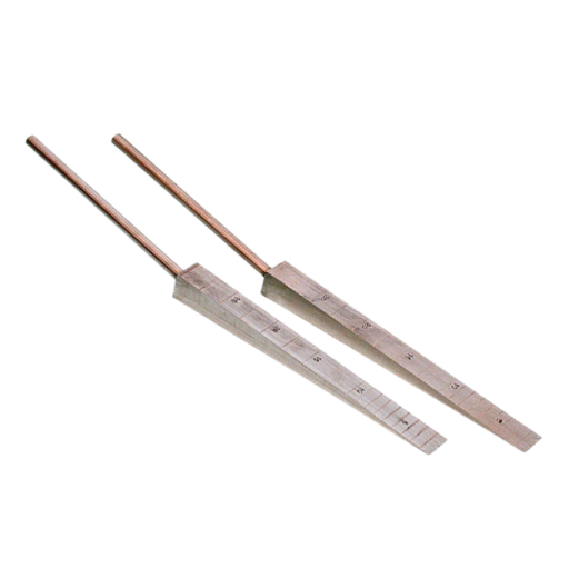 [CT0099N/1] No 2 Graduated wedges for Mot straight edge