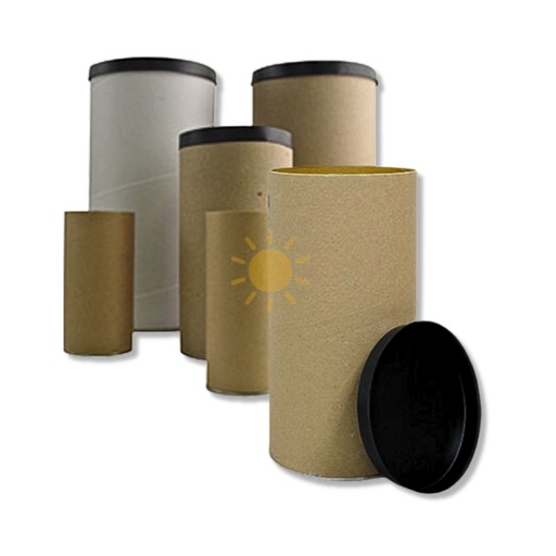 Concrete cylindrical cardboard mould 