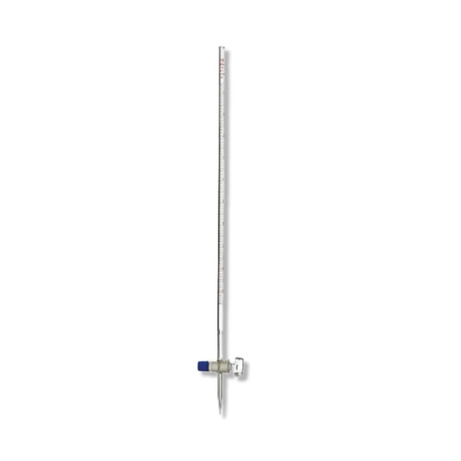 Burette à Robinet Droit en PTFE Classe A