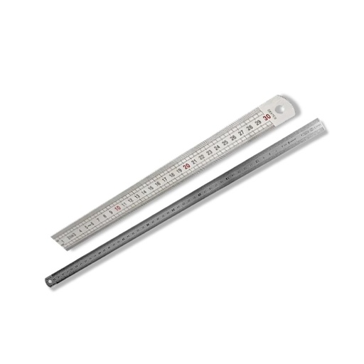 Stainless steel ruler of 50 cm
