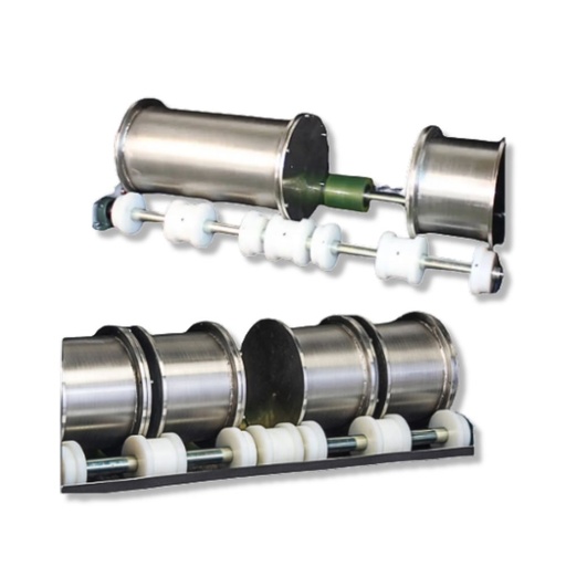 Stainless steel cylinder for Micro deval 