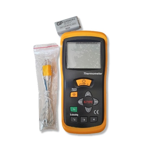 Digital thermometer -50°C à +1300°C - 1 channel