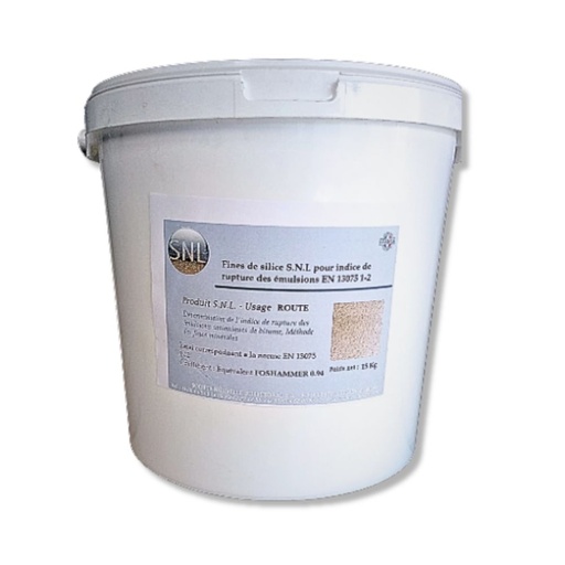[CT0134/R022] Silice de référence 25 kg - Indice de rupture 