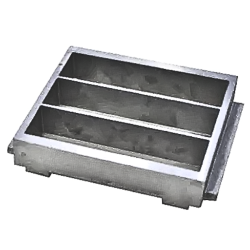 [CTR100/H] Cement mould 4x4x16 cm feed hopper 