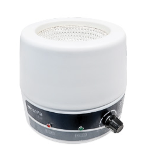 Heating mantle with regulation 