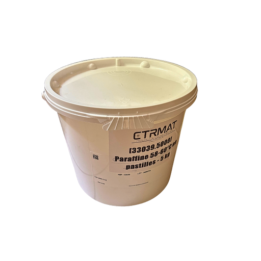 [33039.5000] Paraffin wax 58-60°C - 5 kg