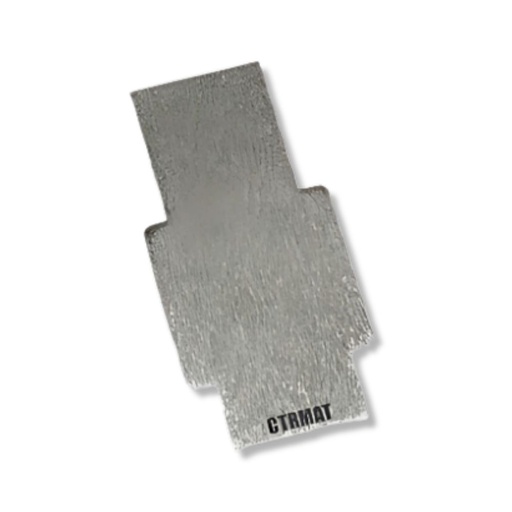 [CT0100/8] Spatule Double 25/45 mm | Confection Éprouvettes Ciment